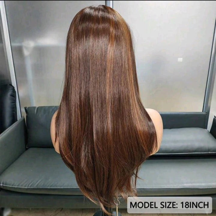 18 Inch Brown Lace Front Wigs