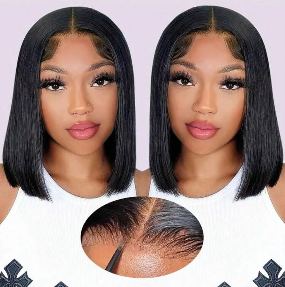 Straight Bob Wig -human hair